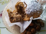 Muffins di carote con farina di farro