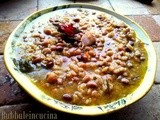 Zuppa d'orzo, fagioli e ceci