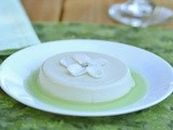 Apple Mint Panna Cotta