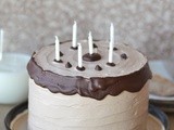 Chocolate & Hazelnut Birthday Cake