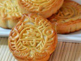 Lotus Paste & Peach Candy Mooncakes