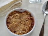 Mini Rhubarb Crumble