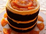  Naked  Chocolate Orange Cake