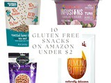 10 Gluten Free Snacks on Amazon under $2