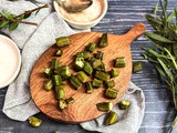 Air Fryer Roasted Okra Fries