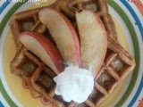 Apple Cinnamon High Protein Waffles