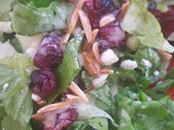 Apple Cranberry Salad with Apple Dijon Dressing