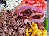 Balsamic Steak and Bleu Cheese Salad