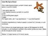 Cake Mix Bread
