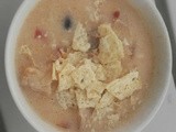 Chicken and Rice Queso Soup