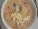 Chicken and Rice Queso Soup