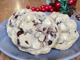 Cranberry White Chocolate Pecan Cookies