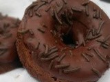 Double Chocolate Baked Donuts