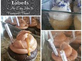 Easy Cupcake Label