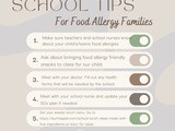 Five Back To School Tips for Food Allergies