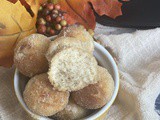 Five Ingredient Gluten Free Apple Spice Donut Holes