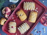 Five Ingredient Pomegranate White Chocolate Bread