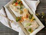 Gluten Free Mango Avocado Spring Rolls