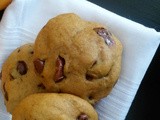 Greek Yogurt Pumpkin Chocolate Chip Cookies