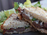 Grilled Pepperjack Steak Grilled Cheese Sandwich with Bonus! Quesadilla Option **Low fodmap