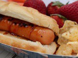 Healthier State Fair Style Hot Dogs (With JDawgs Hot Dog Sauce!)