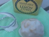 Lemon Curd Snowball Cookies