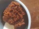 Naturally Sweetened Chocolate Cake in a Mug