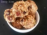 No Bake Oatmeal Raisin Energy Bites