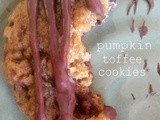 Pumpkin Toffee Cookies