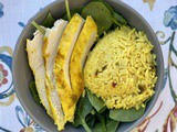 Saffron Chicken and Rice