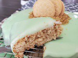 Saint Patricks Day Mirror Cake