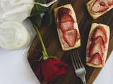 Strawberries and Cream Gluten Free Puff Pastry