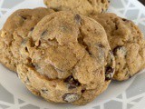 The Prettiest Pumpkin Chocolate Chip Cookies Plus a Low Sugar Option