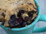 Two Minute Protein Blueberry Muffin + Planting Season