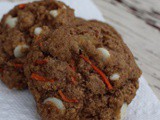 White Chocolate Chip Carrot Cake Cookies + Girls Got game