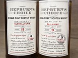 Hepburn’s Choice is my choice in single malt scotches