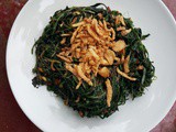 Hindbeh (Lebanese-style sautéed bitter greens)