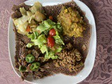 How to make an Ethiopian combination plate