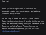 It’s true. Durkee’s Famous Sauce is discontinued