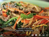 Making Maagchi’s japchae