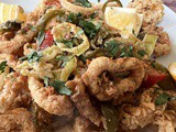 Recipe: Fried Calamari with Three Kinds of Peppers