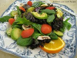 Avocado Salad with Orange Vinaigrette