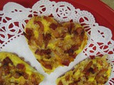 Bacon-Onion Heart Quiche