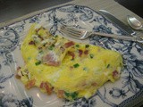 Bacon-Onion Omelet