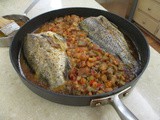 Baked Tilapia with Cajun Eggplant Stuffing