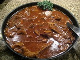 Beef in Mushroom Wine Sauce