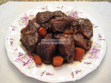 Beef Short Ribs Braised in Root Beer