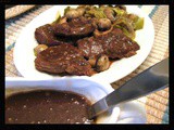 Beer-Braised Beef Shanks with Leeks