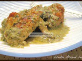 Braised Chicken in Cilantro-Almond Sauce