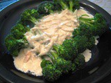 Broccoli with Caramelized Onion Sauce